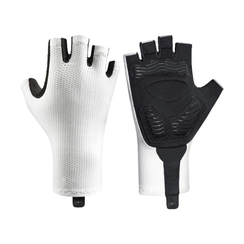 High Elastic Cycling Fitness Glove Quick Drying Breathable Sports Glove Nonslip Half Finger Fishing Glove Enduring