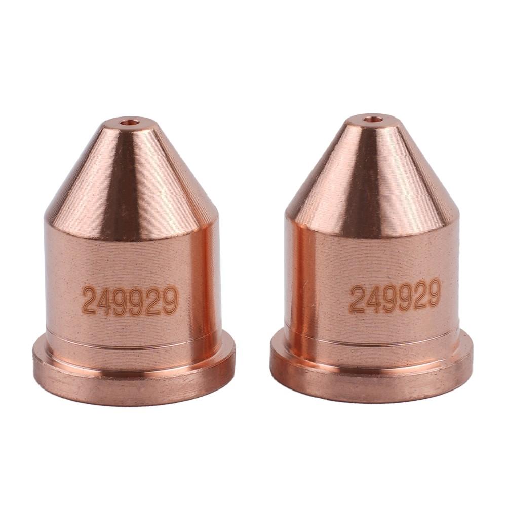 10pcs 249929 Tips 256026 Electrode 60A Plasma Torch for Miller Spectrum For XT60