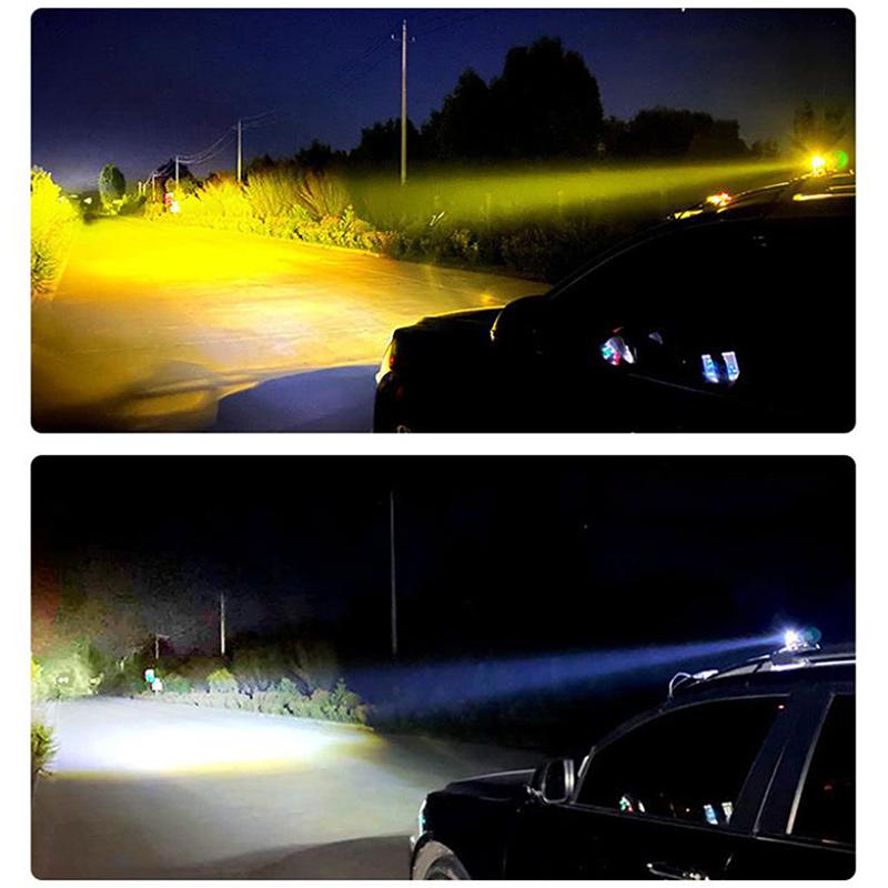 2 Stück Motorrad LED Scheinwerfer 12V Hohe Helligkeit LED Lichter Lampe Für Motorrad Moto LED Zusatzscheinwerfer