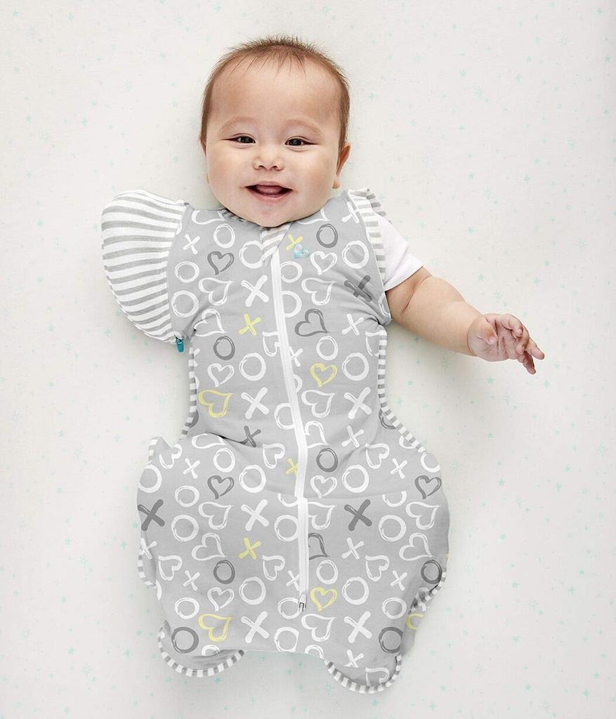 Swaddle Up Miracle Swaddle Stage 2 Transition Bag with Bamboo for Turning Summer XOXO Imported from Baby Baby Moro Reflex Nighttime Crying Prevention