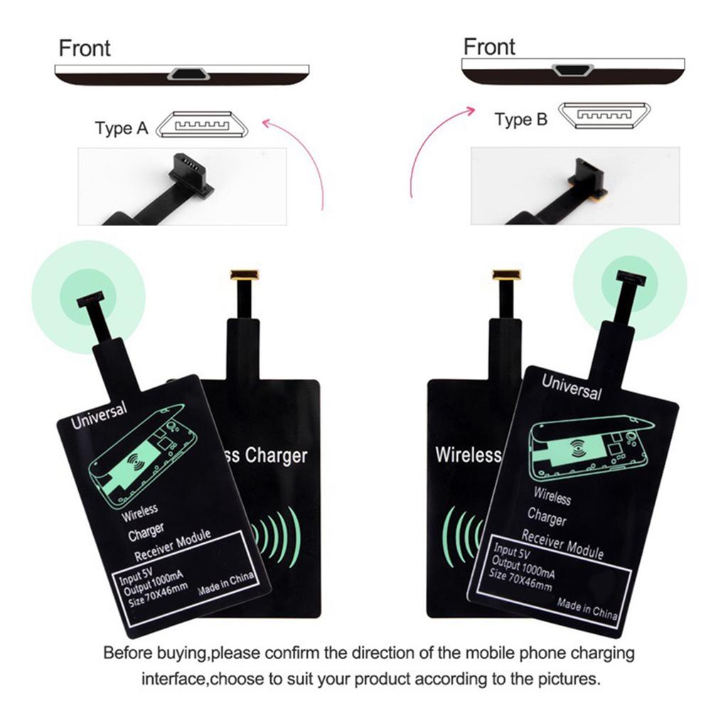 Convenient Travel Friendly Phone Wireless Charging Receiver Suitable for Hassle Freeing Power Anytimes Easy Installation