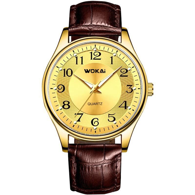 

Classic Brand Quartz Watches Men Leather Strap Fashion Business Wristwatches Casual Sports Watch Clock Montre Homme