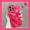 Luxury 3d Plating Rose Green Foil Phone Case For Iphone 14 13 12 Pro Max 11 Cool Glitter Soft Shockproof Fashion Back Cover Case