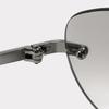 2022 Fashion Shades Rimless Wrap Around Sun Glasses Y2K Sunglasses 2000'S Punk Sunglasses