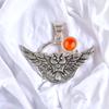 Natural Gemstone 925 Solid Silver Designer Jewelry Pendant 1.48" Christmas Gift CP-17