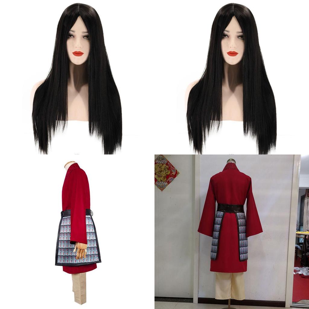 Beautifully Crafted Hua Mulan Cosplay Costume For Halloween And Parties With Soft Material