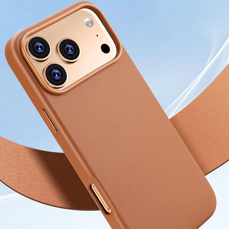 Business Original MagSafe Hülle für Apple IPhone 17 Pro Max 16 13 14 15 IPhone17 Air Leder Offiziell Magnetisch Schützende Handyhülle