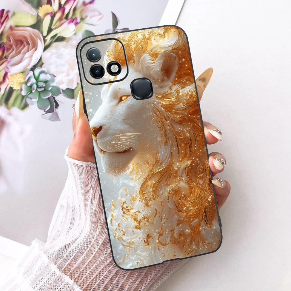 For Infinix Hot 10i Case Luxury Butterfly Fashion Girls Boys Cute Painted Casing For Inifnix Hot 10i X659 X659B X658E Cover