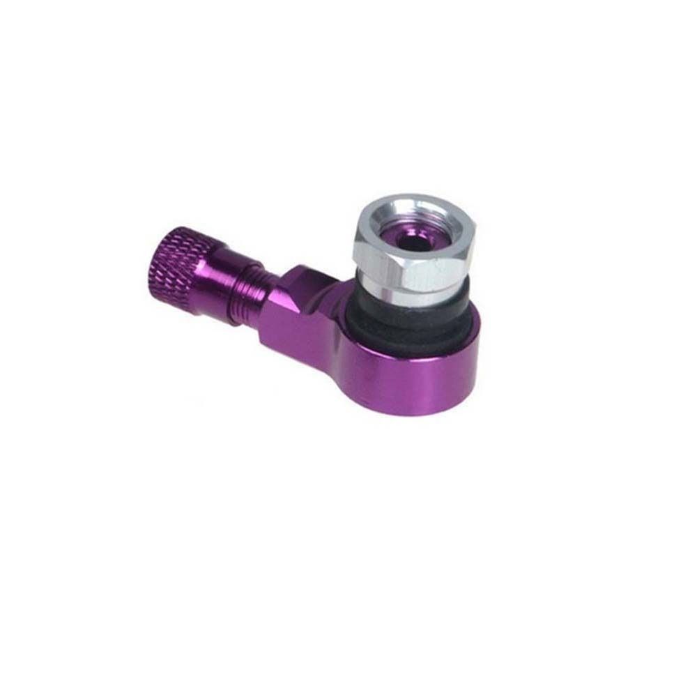 Zinc Zinc Alloy 90 Degree Angle CNC Valve Adaptor Motorcycle Gas Nozzle Extension Valve Stem Tyre Valve