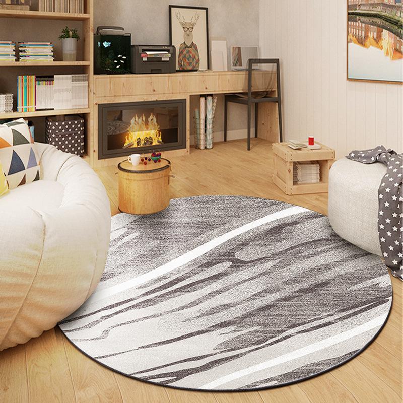 Wohnzimmer Runder Teppich Geometrisch Abstrakt Couchtisch Sofa Teppich Zuhause Schlafzimmer Bettvorleger