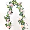 Living Room Rose Artificial Flowers Plastic Berries Artificial Eucalyptus Greenery  Garden Arch