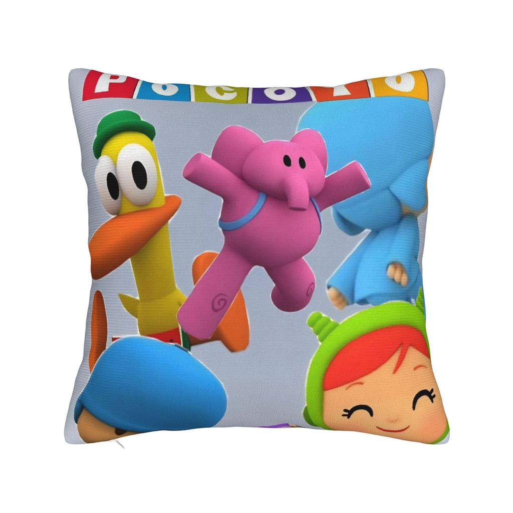 Decorative Pillow Cover Pocoyoes Cartoon Comdy Stuff Home Throw Pillow Case Cover Drop Shipping Multi-Size