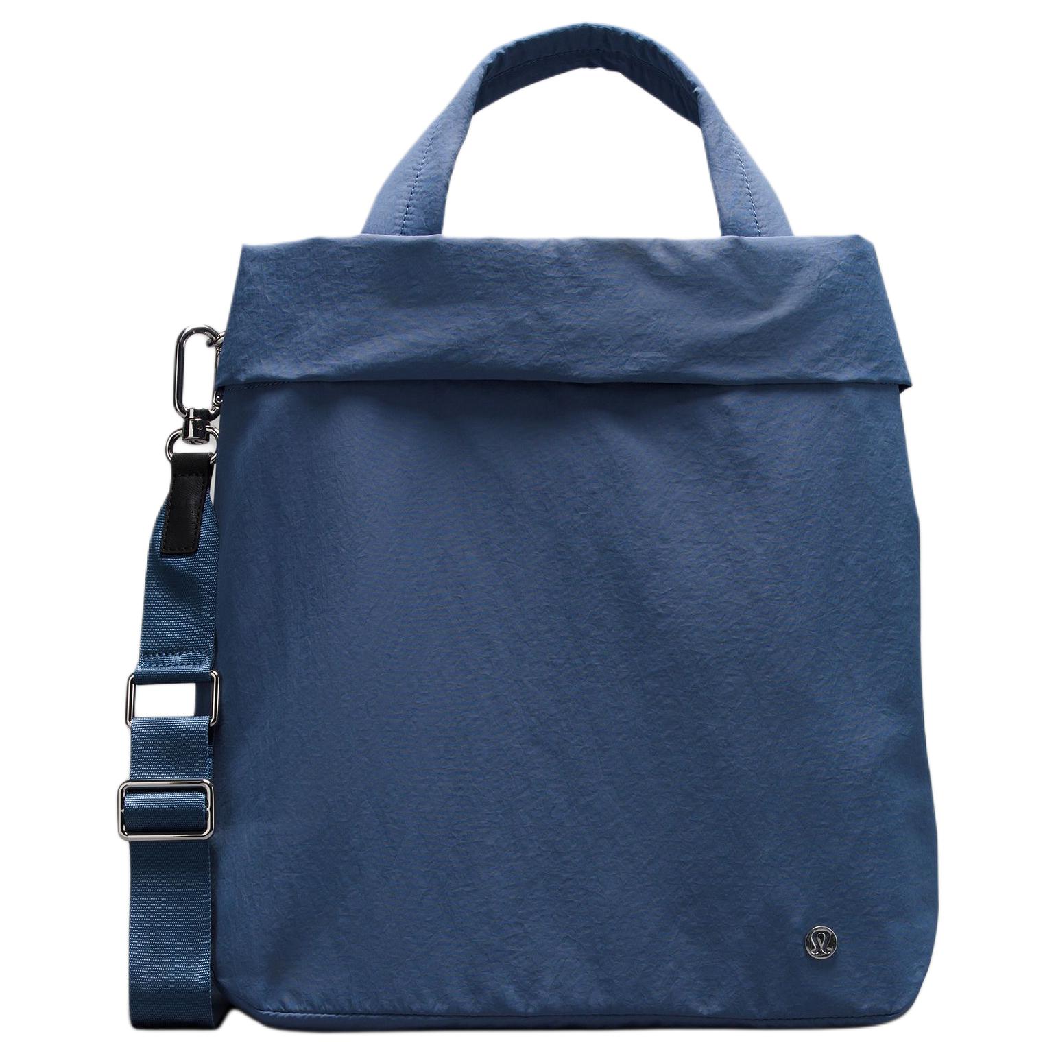 Lululemon 19L On My Level Classic Casual Solid Tote Bag Women bags Blue LW9ETKS-OASB Blue