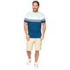 Bewley & Ritch Mens Portmen Yarn Dyed Stripe Cotton T-Shirt