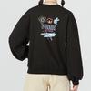 (WMNS) PUMA Graphic Sweatshirt 'Black' Women's 537518-01