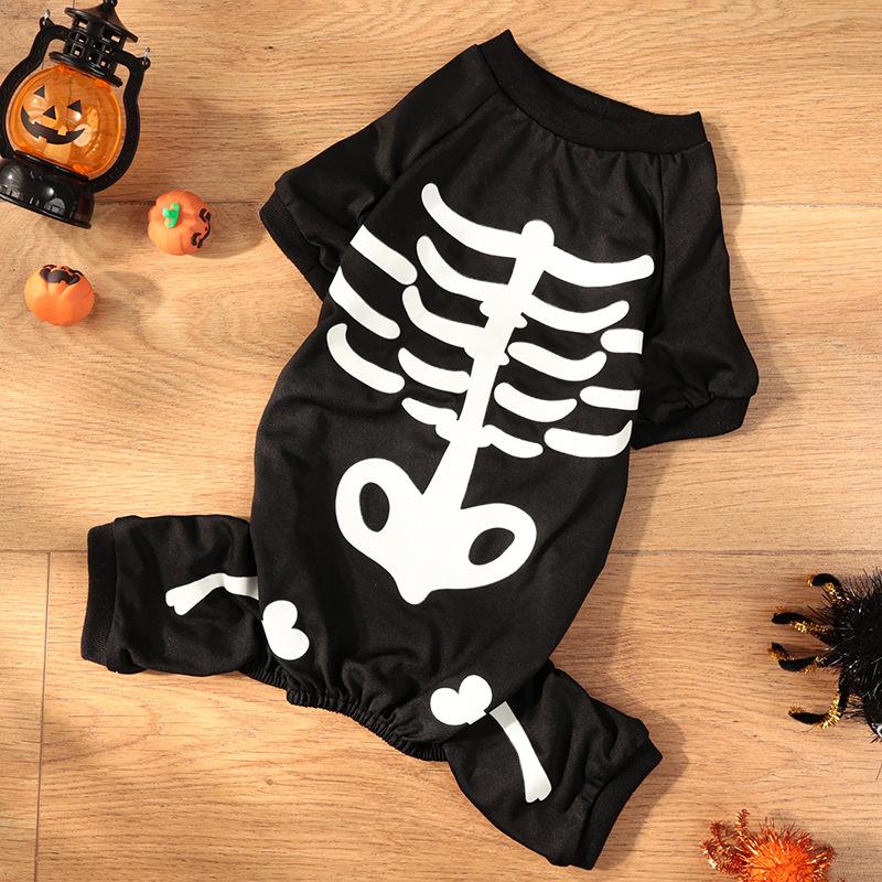 Halloween Dog Dress Pet Costume with Wings Cute Party Outfit Festival Clothing for Dogs