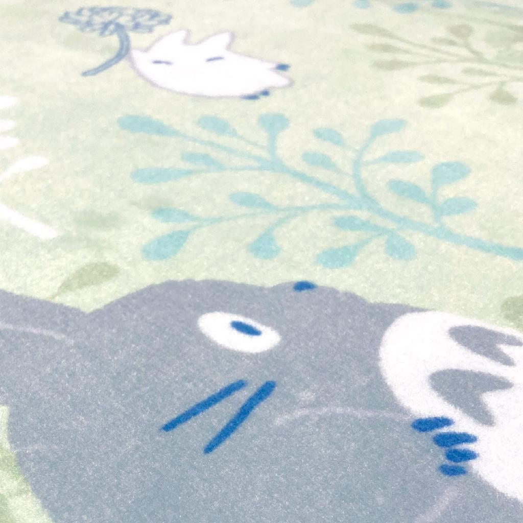 Senko My Neighbor Totoro Yorimichi Totoro Long Mat 45 X 240cm Green 53663 Approx.