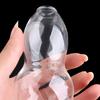 Effective Prostate Toy Smooth Fast Adaptation Rounded Tip Transparent Butt Plug Sex Toy for Bedroom