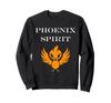 Humor Phoenix Animals Simple Fire Bird Spirit Phoenix Sweatshirt