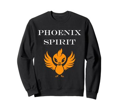 Humor Phoenix Djur Enkel Eldfågel Ande Phoenix Sweatshirt