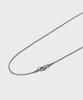 Musinsa Standard Cylinder Chain Necklace [Silver]