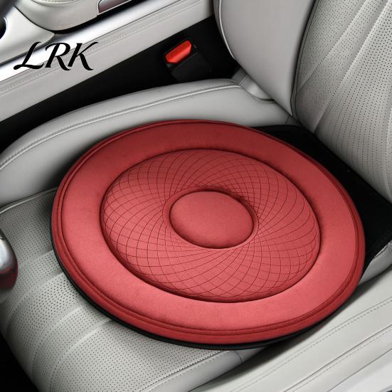 Ergonomic Rotation Cushion for Auto Rotating Car Seat Seniors Pregnant, 360 Degree Swivel Pad Portable Travel Aid Limited Mobility with Non-slip Base,
