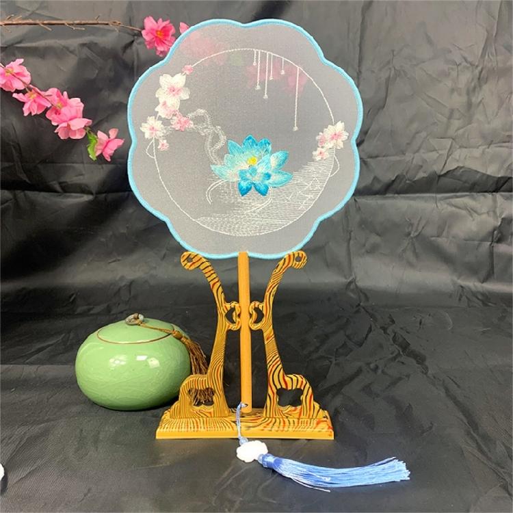 Chinese Styles Hand Fan Double Side Hand Fan for Womens Girl Performances Dance