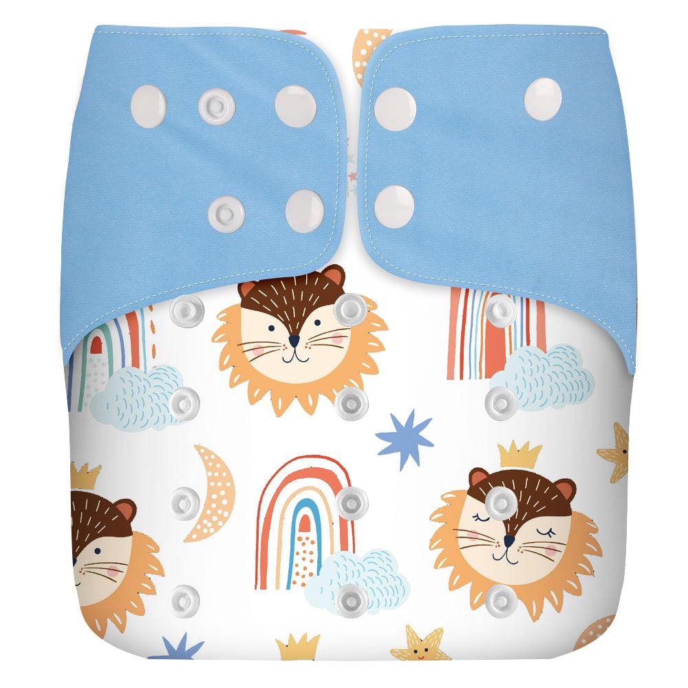 Babyshow Unisex Printed Washable Cloth Diapers & Training Pants for Summer