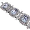Geometric Square Water Drop Crystal Bracelet For Women Party Wear Jewelry Gift