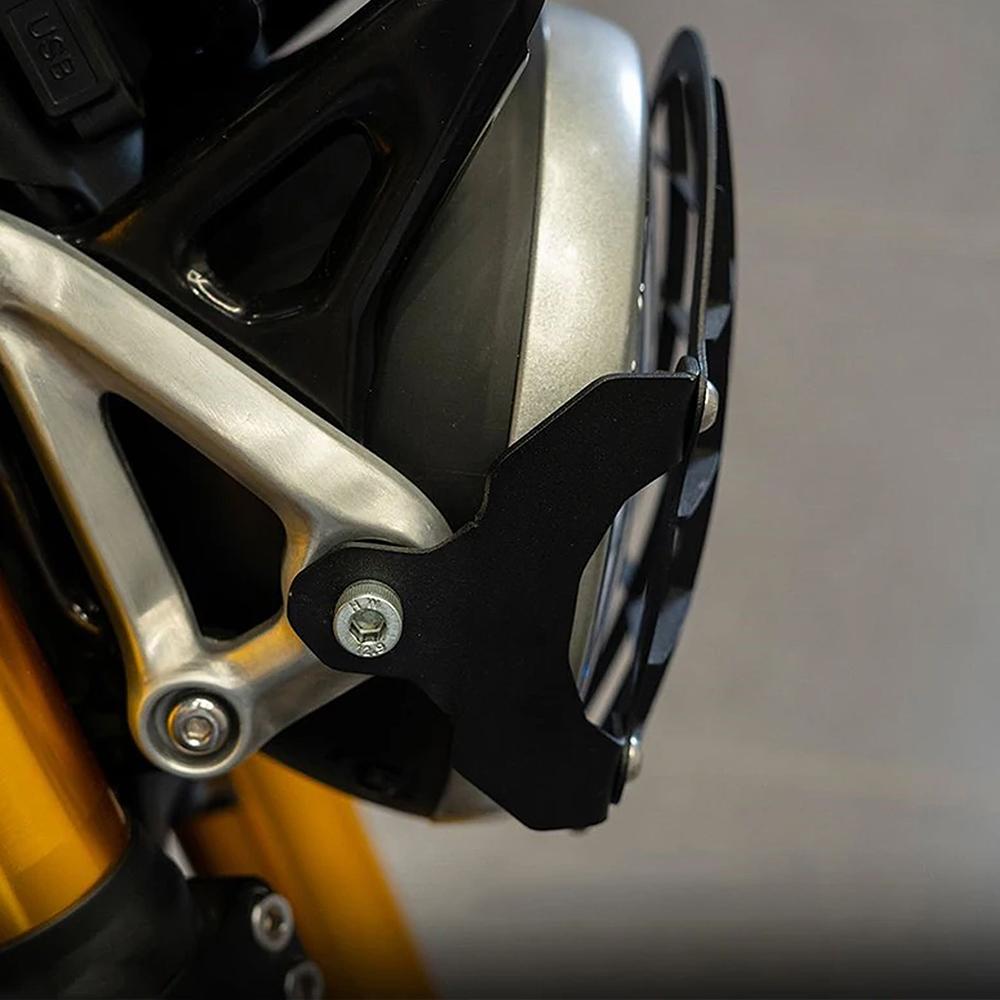 Motorcycle Headlight Protector Speed400 Scrambler400X Headlight Grid Grille Light Cover for Speed 400 Scrambler 400X 2024 Headli
