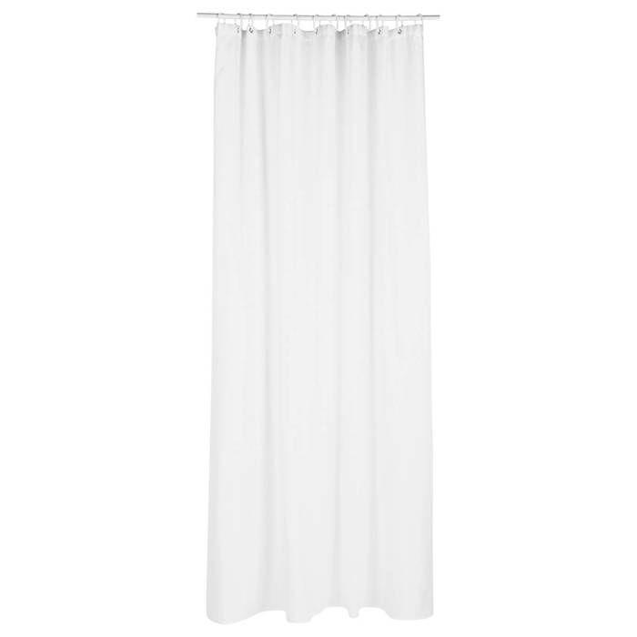 Rideau de douche - Instant d'O - Polyester - Blanc - 180x200cm