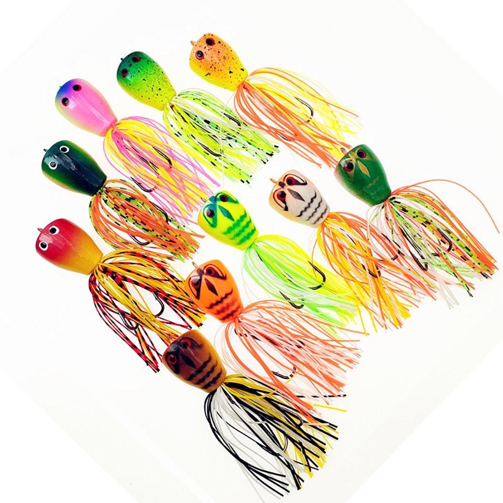 1Pcs Toad Thunder Frog Hard Bait 9cm/7.4g Simulation Frog New Jump Frog Lure