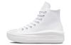 Chuck Taylor All Star Move Scarpe High top in Tela Donna Neve 571622C