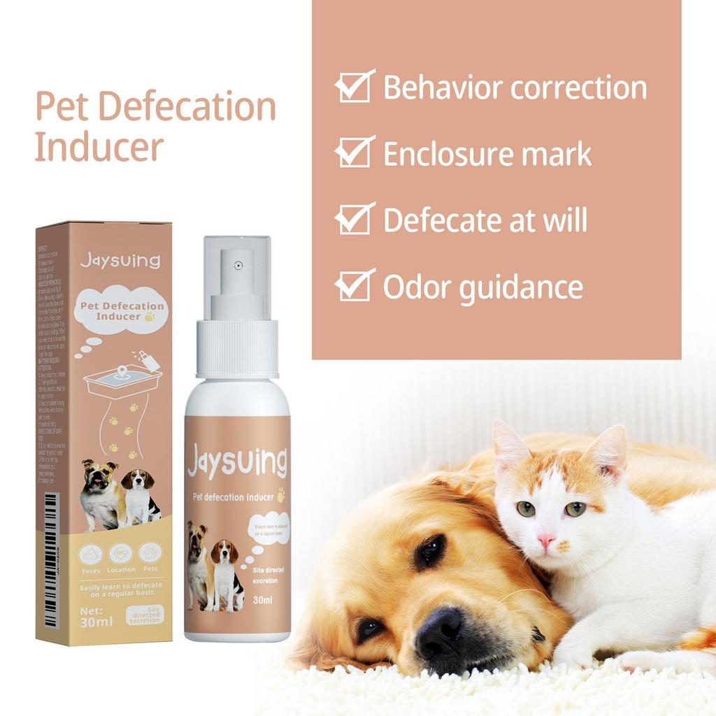 Jaysuing Pet Potty Training Spray 30ml Cats & Dogs - Pet Toilet Training Spray/Pet Potty Trainer/Pet Toilet Training Agent