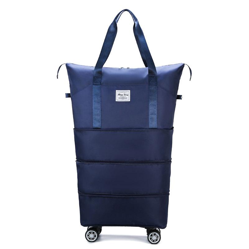 Travel Bag with Large Capacity, Student Short Distance Travel Storage Bag, Suitcase, Swivel Wheel, Ready for Delivery, Fitness Luggage Bag