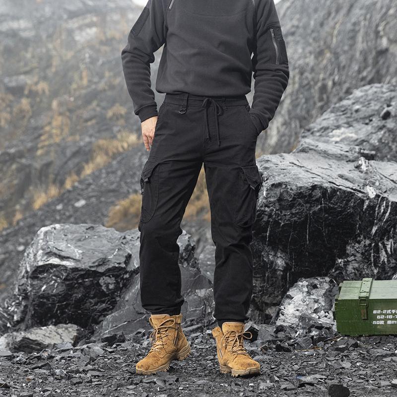 Casual Pants With Multiple Pockets, Loose And Detachable Work Pants, Men's Thin Mountain Style Tactical Sports Pants