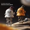 Holiday Christmas Ghost Puppet Toy Engaging Mechanics Kid Visual Skill Cognitive