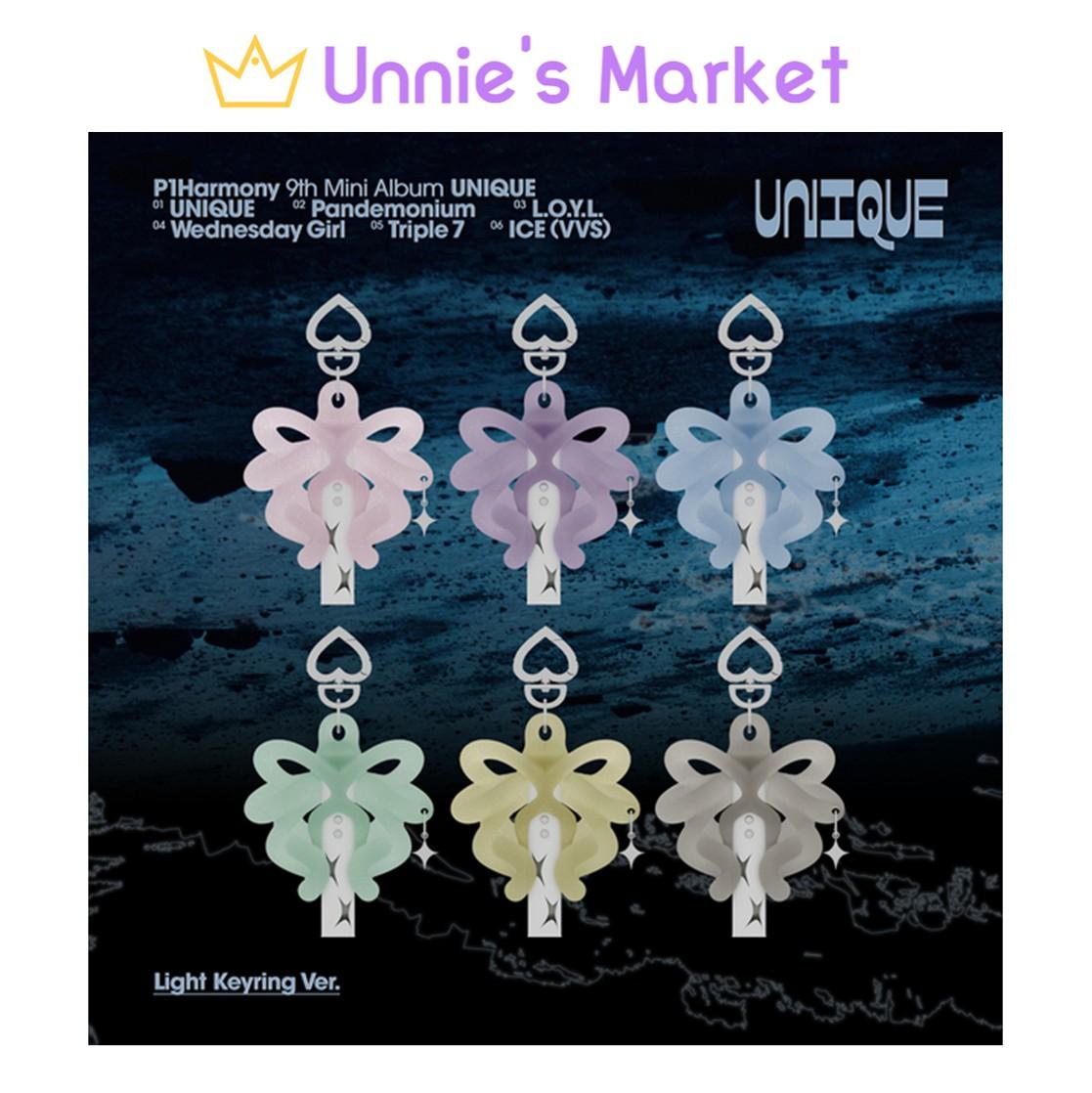 

P1Harmony [UNIQUE] 9-й мини-альбом (Светящийся Брелок Вер.) + Бесплатный подарок Random ver. 1EA