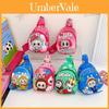 Kinder Cartoon Labubu Muster Nylon Brusttasche mit leichtem Design für Kindergarten Kinderbetreuung