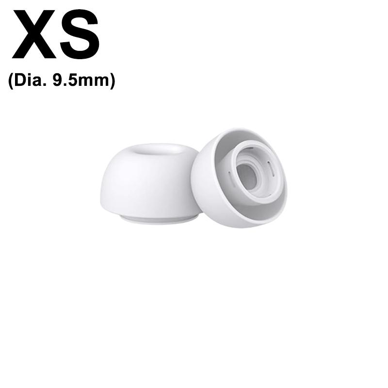 1-8 Pairs Ear Tips for Airpods Pro 3/Air Pods Pro3 with Noise Reduction Hole Non-Slip Soft Silicone Replacement Ear Tip XS/S/M/L