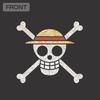 Cospa One Piece Straw Hat Pirates Pirate Flag Paisley SUMI L Size [Official] T-Shirt