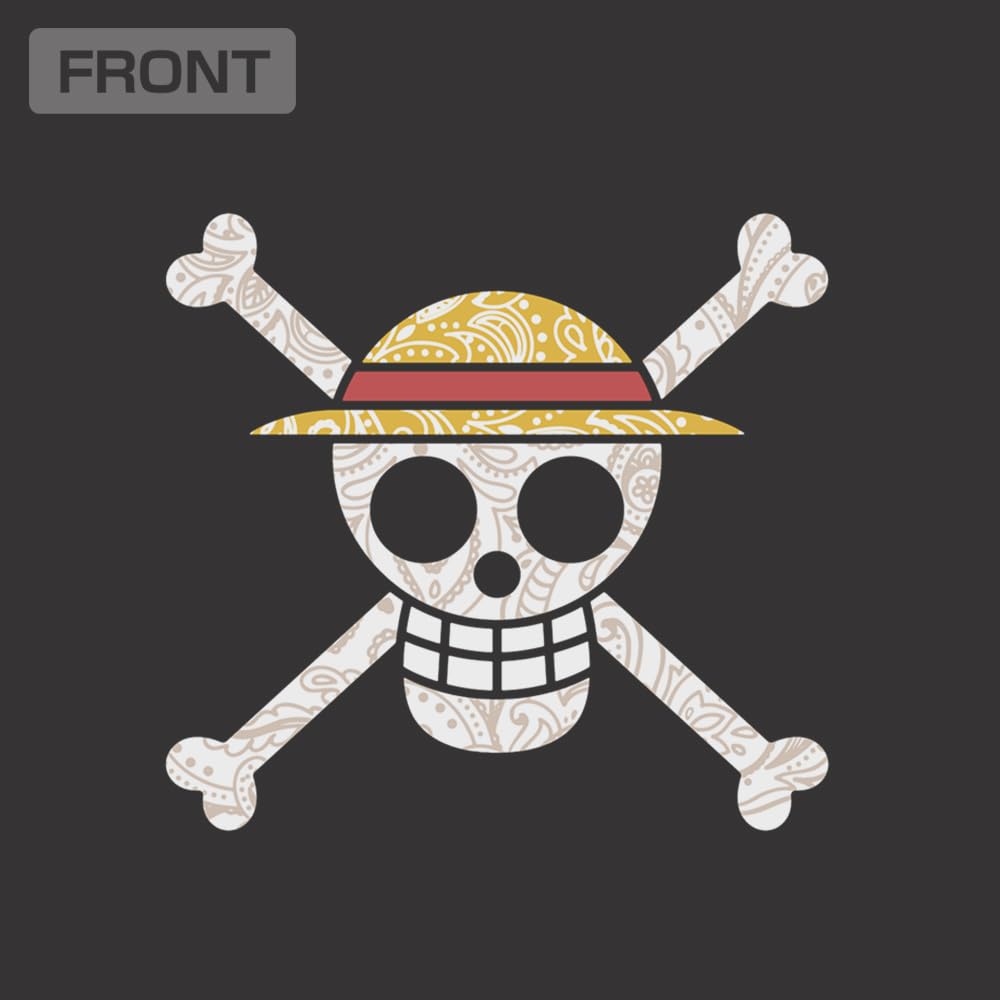 Cospa One Piece Straw Hat Pirates Pirate Flag Paisley SUMI L Size [Official] T-Shirt