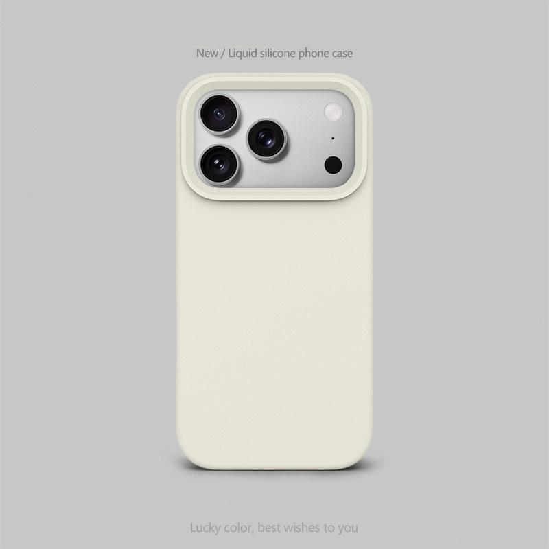 Luxus-Flüssigsilikon-Magsafe-Handyhülle Für iPhone 17 Air 16 15 14 13 Pro Max Einfarbige Schutzhülle Weiche Rückseite