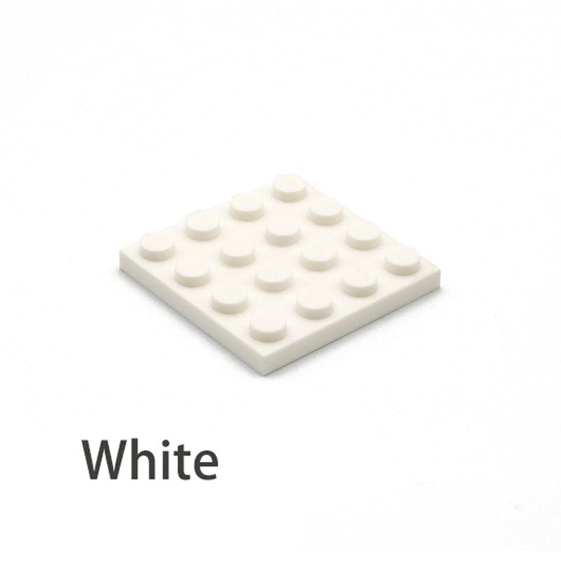 30 buc Blocuri de construcție DIY Cărămizi Figuri Subțiri 4x4 Puncte 12 Culori Educațional Creativ Mărime Compatibil cu 3031 Jucării pentru Copii