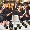 10/20/30/50Pcs Graduation Hat Candy Gift Box with Tassel Graduation Party Favors Decoration Graduation Cap Box