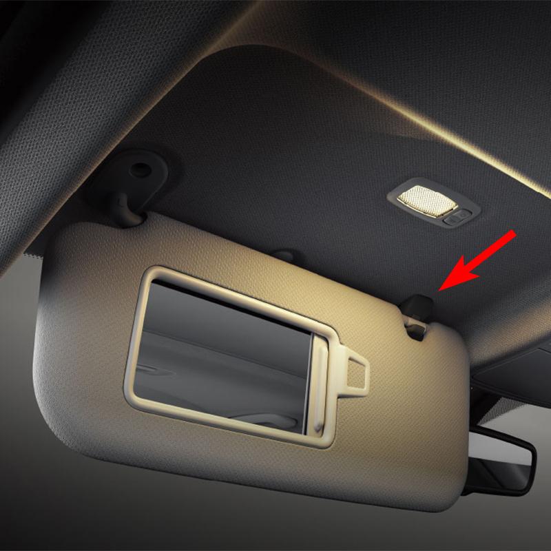 1/2 Stück Innen Sonnenblendenclip 13187128 Für Holden Commodore VE WM V6 V8 SV6 SS SSV Omega/08-09 Pontiac G8 Befestigungshaken Aufhänger