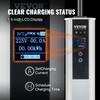 VEVOR Portable EV Charger Type 2, 32A 7.36 kW/22 kW, Electric Vehicle Car Charger with 7.5 M Charging Cable CEE 32 Plug LCD