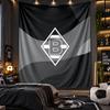 Wall Hanging Tapestry Borussia Mönchengladbach Print Cloth for Living Room Bedroom Home Decor