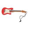 Miniature Guitar Model Simulation Innovative Wooden Electric Guitar Model with Hanging Rope for Presents Decor 01