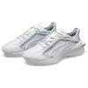 Puma Staffonly X  Fabric Mesh Leather Tpu Pwrframe Wireframe Trendy Mid-Top Casual Shoes Unisex Casual Shoes Gray White 387790-01